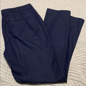 Navy blue skinny work pants